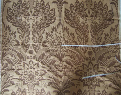 BTY BRUNSCHWIG & FILS LORENZO RUBELLI SILK DAMASK RENAISSANCE