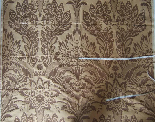 BTY BRUNSCHWIG & FILS LORENZO RUBELLI SILK DAMASK RENAISSANCE
