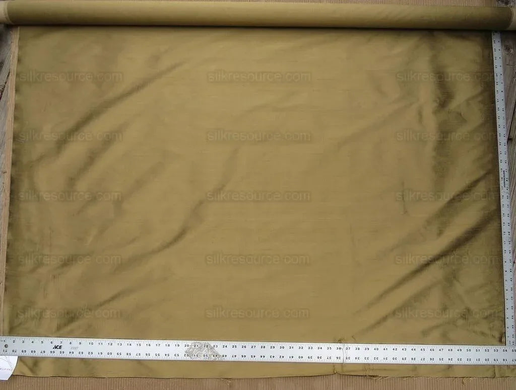 Bty Scalamandre Shangri-la 100% Silk Dupioni Coffee With Cream Brn MSRP USD 158