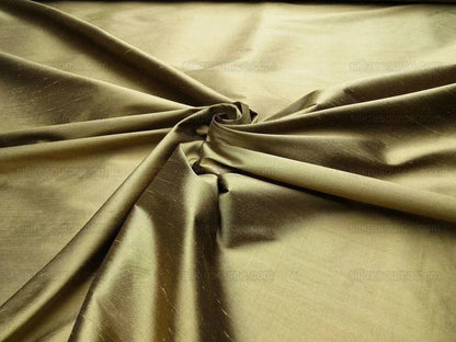 48.75Y SCALAMANDRE 100% SILK DUPIONI COFFEE WITH CREAM MSRP$158Y