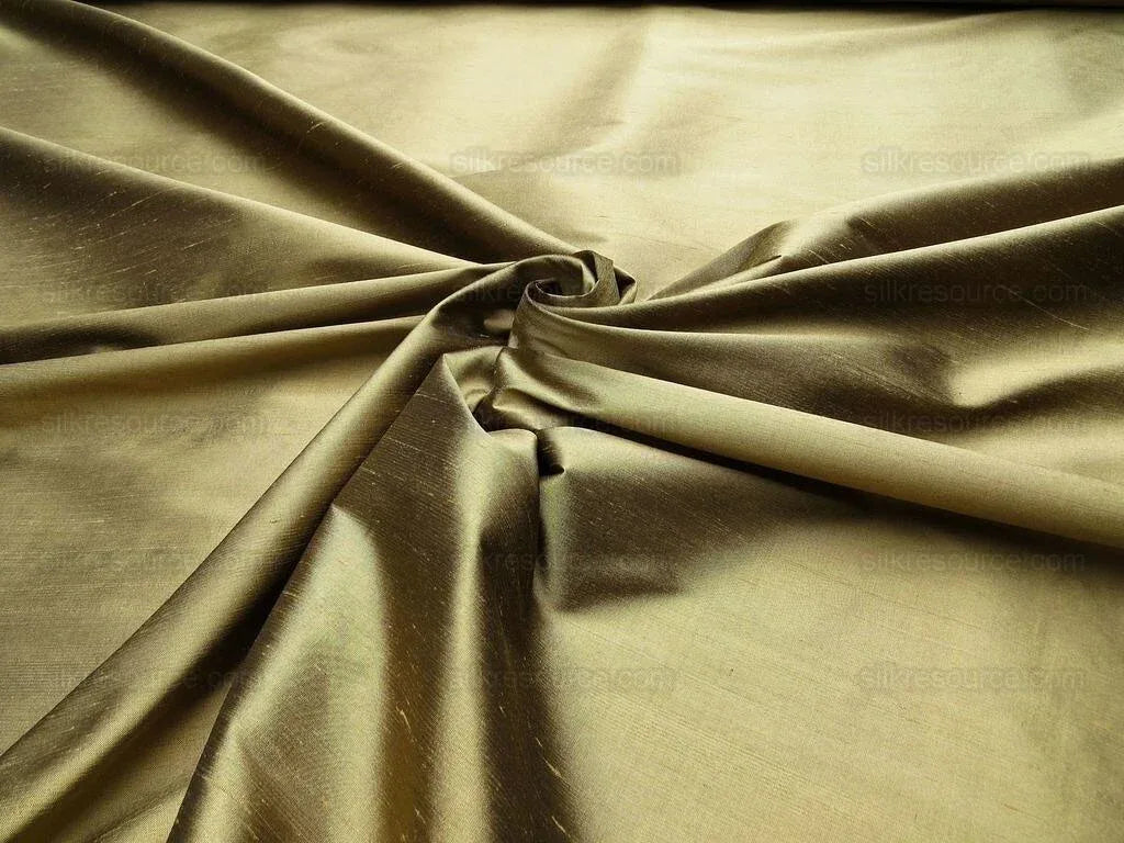 Bty Scalamandre Shangri-la 100% Silk Dupioni Coffee With Cream Brn MSRP USD 158