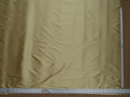 4.5y Scalamandre 100% Silk Dupioni Gold Light Gold-brown MSRP USD 158Y