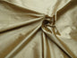 5Y SCALAMANDRE 100% SILK DUPIONI GOLD LIGHT GOLD-brown MSRP$158Y