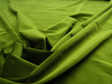 BTY SCALAMANDRE INDUS VELVET OLIVE GREEN SUPPLE ITALY MSRP$174/Y