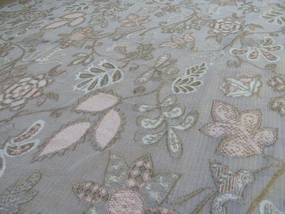 7.5yd Scalamandre Scottis Lace Sonatine Linen Blush MSRP USD 304/y