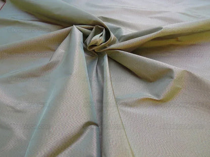 By Yd Scalamandre Opalino Flame 100% Silk Red Green MSRP USD 212/yd