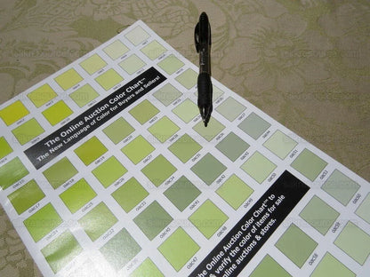 By YARD High End Celery Green Lt. Pistachio Beige Damask Cotton#1576