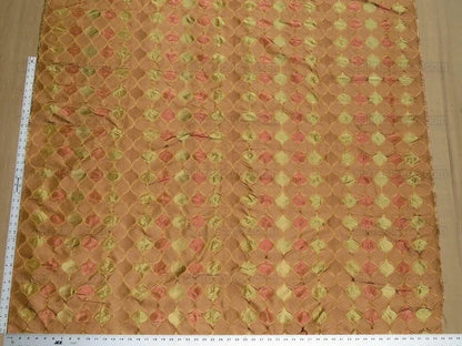 By Yd Robert Allen Treasured Time Pink Green Sand Silk MSRP USD 124/y Special Order