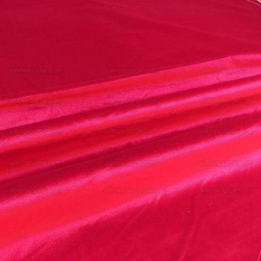 BY YD LEE JOFA EXQUISITE SILK VELVET LACQUER RED MSRP$396/Y