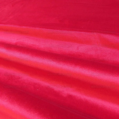 By Yd Lee Jofa Exquisite Silk Velvet Lacquer Red MSRP USD 396/Y