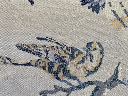 Bty Brunschwig &amp; Fils Little Wren Silk Lampas Porcelain MSRP USD 896Y