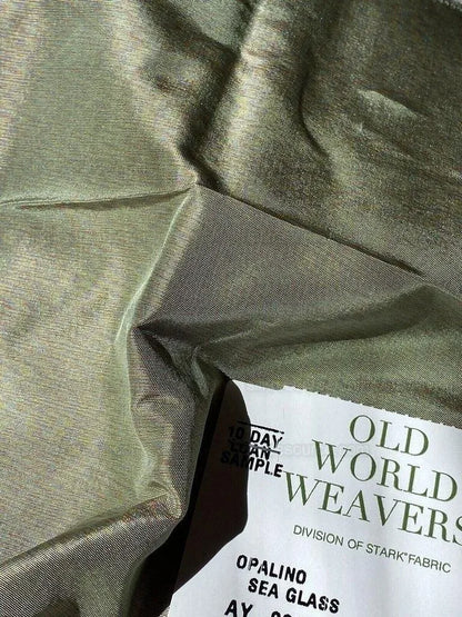 Bty Scalamandre Opalino "seaglass" 100% Silk MSRP USD 212