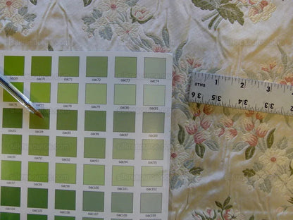 3.75y Kravet Paramour Pastel Silk Floral Damask MSRP USD 288/y