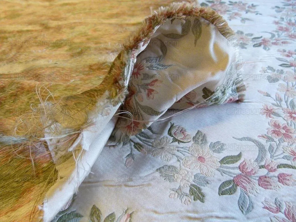 3.75y Kravet Paramour Pastel Silk Floral Damask MSRP USD 288/y