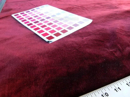 Lee Jofa Devine Silk Velvet Bordeaux Burgundy RedMSRP USD 298/y