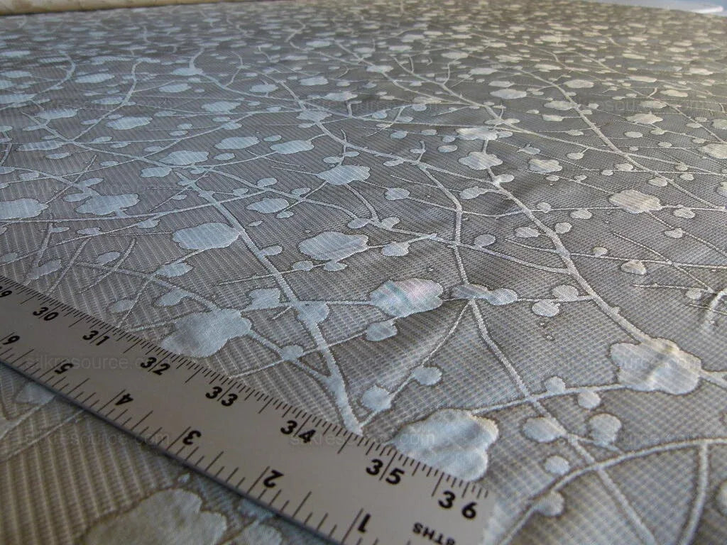 Kravet Couture Quince Pool Green Blue Flowering Plum Tree Asian Chinoiserie Silk MSRP USD 197/Y