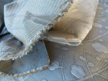 Kravet Couture Quince Pool Green Blue Flowering Plum Tree Asian Chinoiserie Silk MSRP USD 197/Y