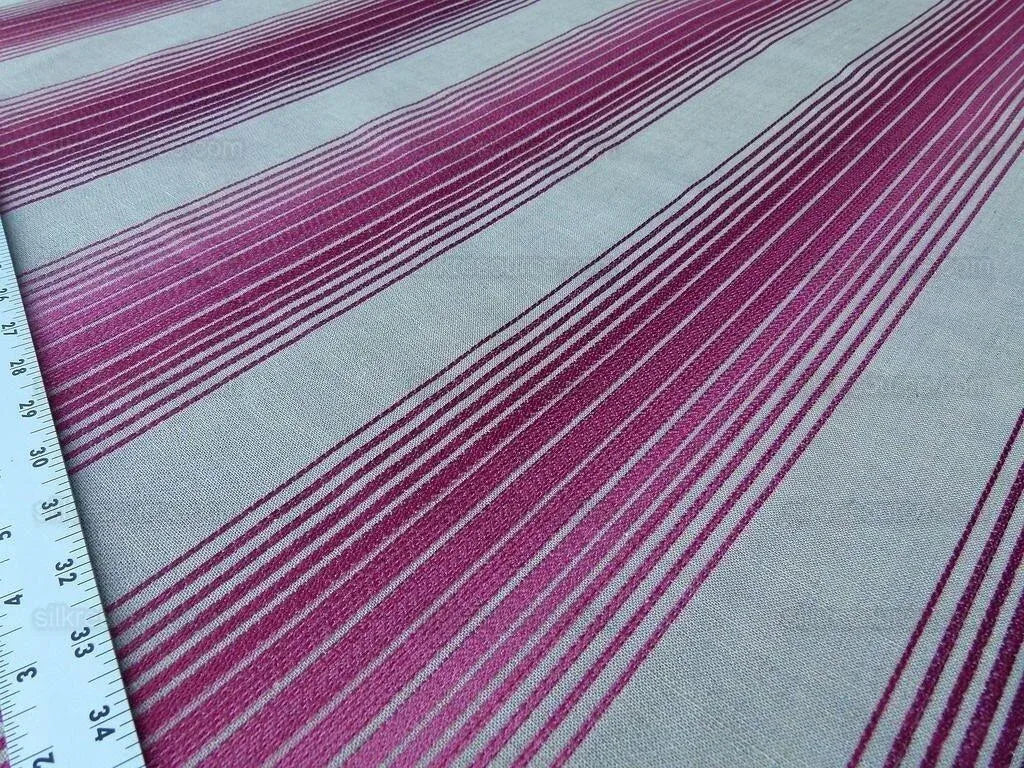 By Yd Lee Jofa Baker Lifestyle Serafina Stripe Blush Pink Rose White MSRP USD 176/y