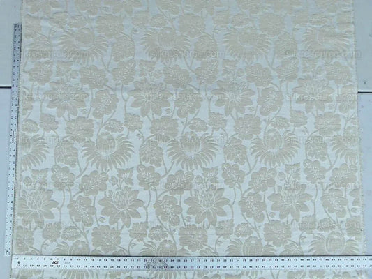 By Yard Lee Jofa Hanbury Weave Natural Woven Floral Art Nouveau Cotton MSRP USD 190/y