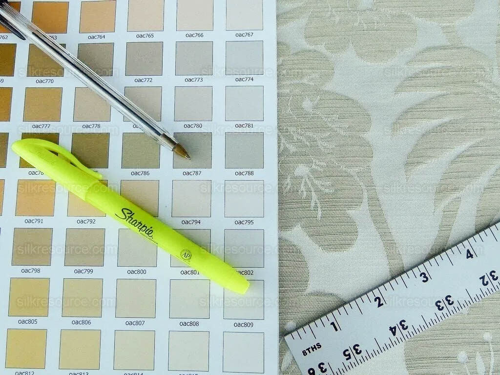 By Yard Lee Jofa Hanbury Weave Natural Woven Floral Art Nouveau Cotton MSRP USD 190/y