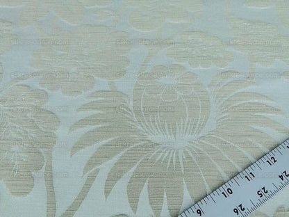 By Yard Lee Jofa Hanbury Weave Natural Woven Floral Art Nouveau Cotton MSRP USD 190/y