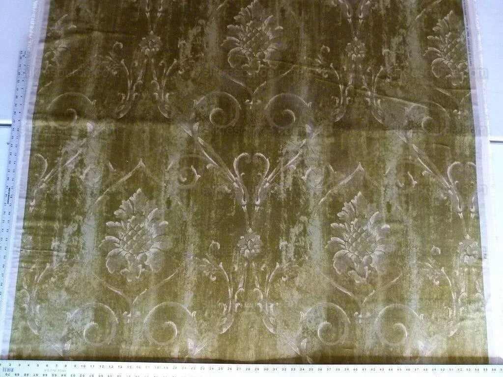 2.3Y Lee Jofa Casa D'Or PR Green 100% Cotton MSRP 460/Y