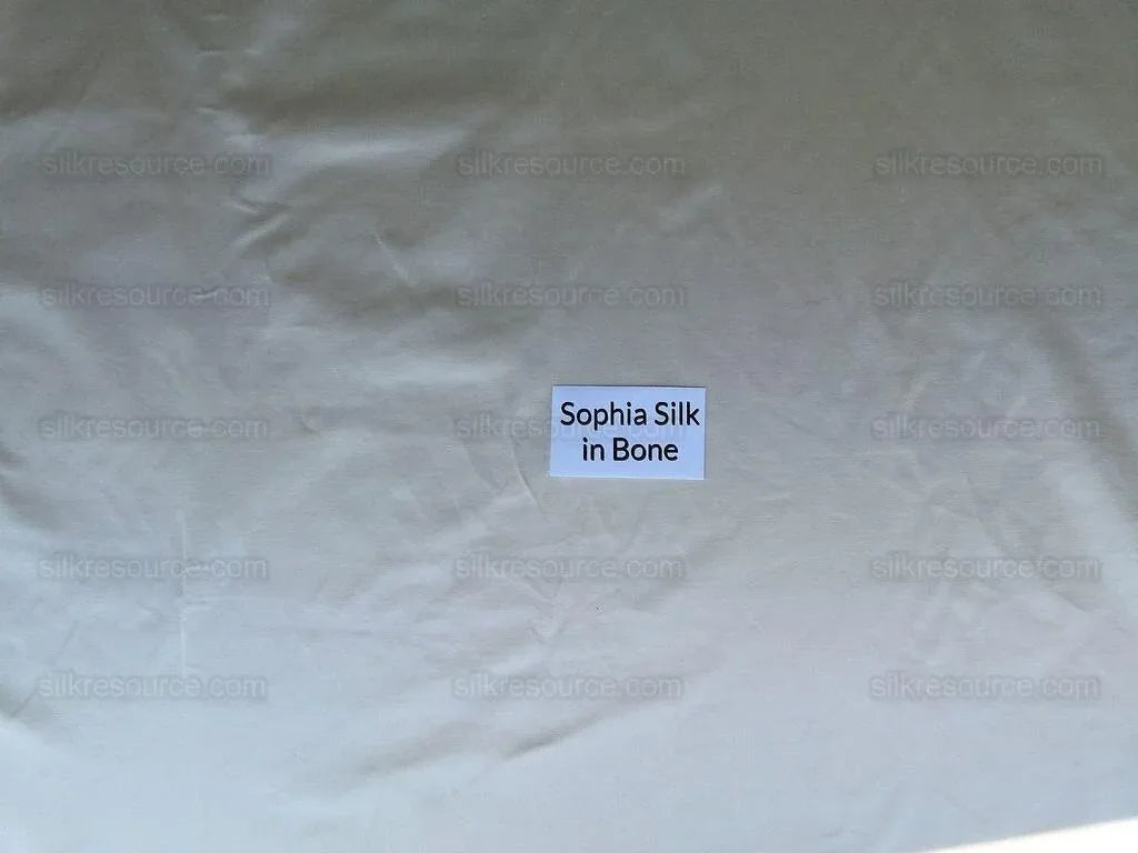 BY Yard Kravet Sophia Silk Bone White Silk Satin for Bridal Wedding Dress MSRP USD 169.90/y