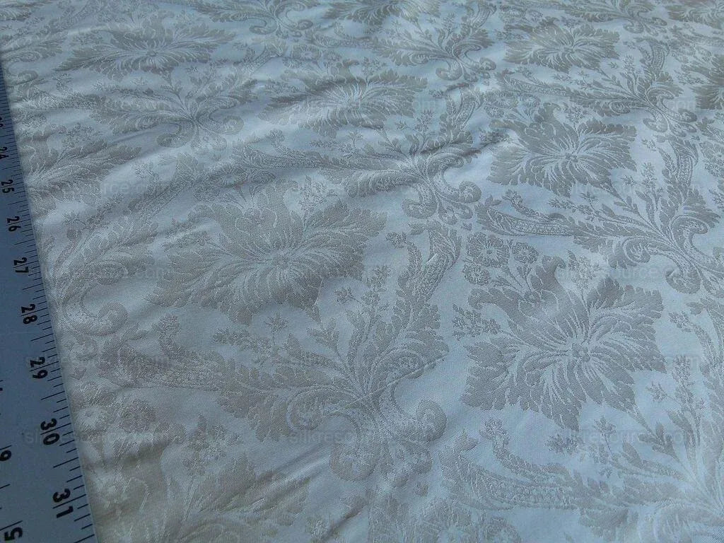 Kravet 100% Silk Damask Small Renaissance Petite Damask Cream Pale Gold 24695.1 MSRP USD 197/Y