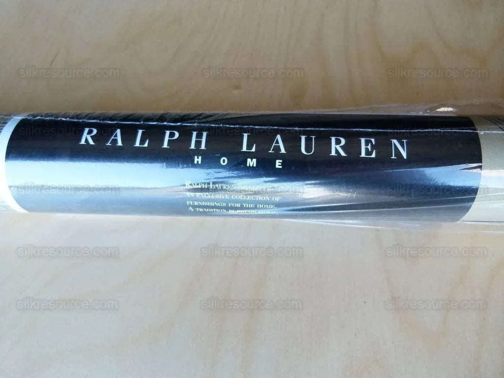 Double Roll Ralph Lauren Wallpaper Chesapeake Cl Vintage Blue On Light Brown MSRP USD 232/double Roll