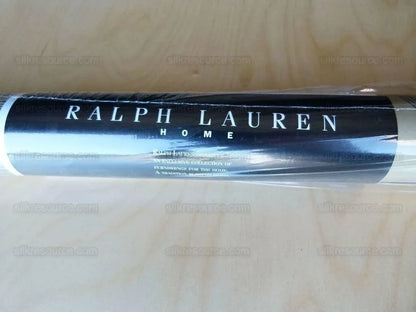 Double Roll Ralph Lauren Wallpaper Chesapeake Cl Vintage Blue On Light Brown MSRP USD 232/double Roll