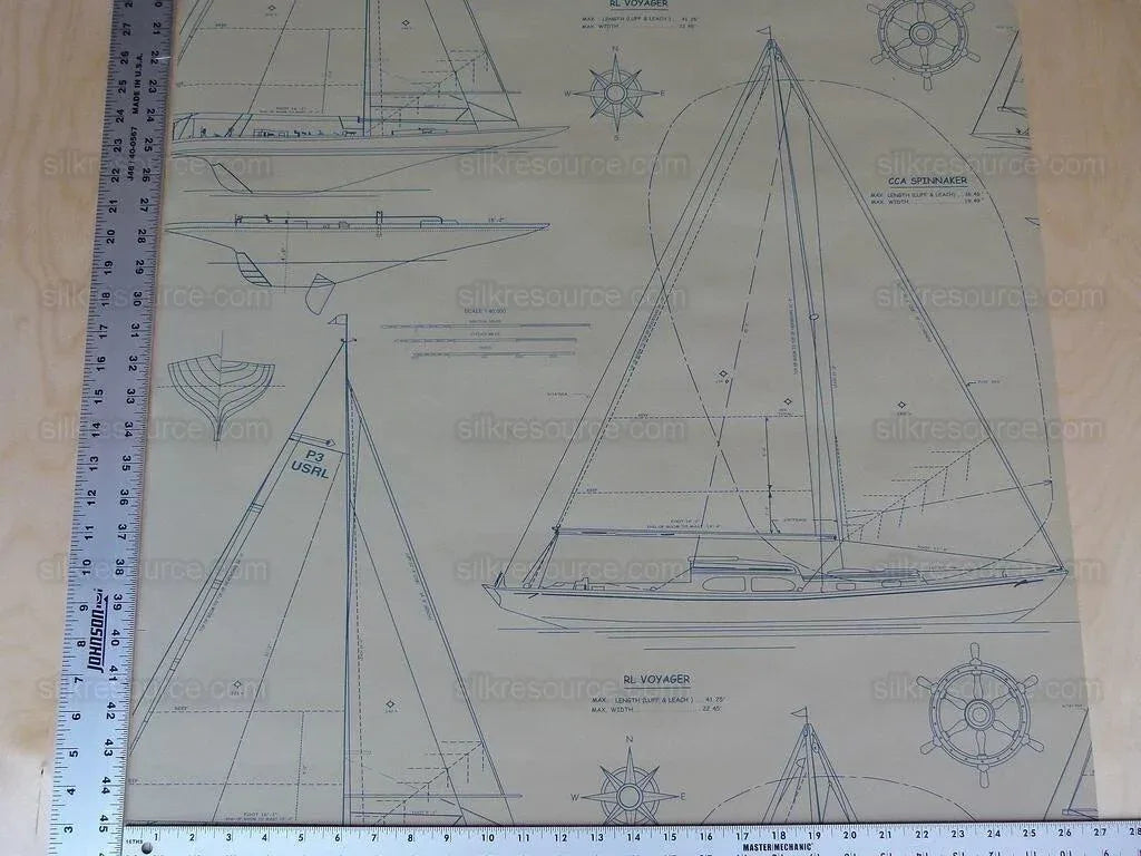 Double Roll Ralph Lauren Wallpaper Chesapeake Cl Vintage Blue On Light Brown MSRP USD 232/double Roll