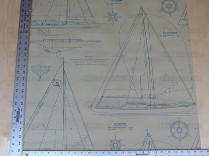 Double Roll Ralph Lauren Wallpaper Chesapeake Cl Vintage Blue On Light Brown MSRP USD 232/double Roll