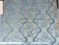 Scalamandre Visby Tahoe Blue Old World Weavers 100% Silk Lampas MSRP USD 896/Y