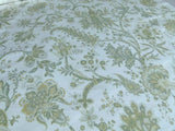 BY Yard Scalamandre Garibaldi Seafoam Paisley Outdoor MSRP USD 172/Y