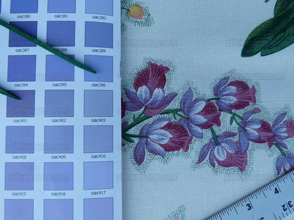 By yard Scalamandre Marlyn Park Fh Multi/white Linen MSRP USD 188/y