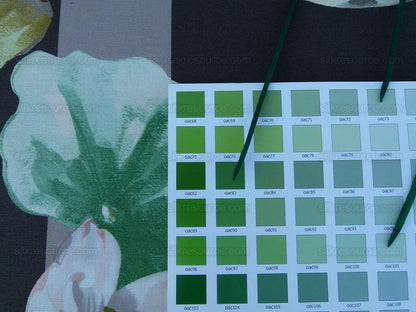 By yard Scalamandre Meiji Pond Brown Lotus Water Lily Linen Print MSRP USD312/yard