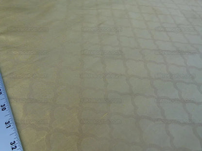 Scalamandre Bangalore Inca Gold 100% Silk Fish Scale Ocean Wave MSRP USD 148/Y