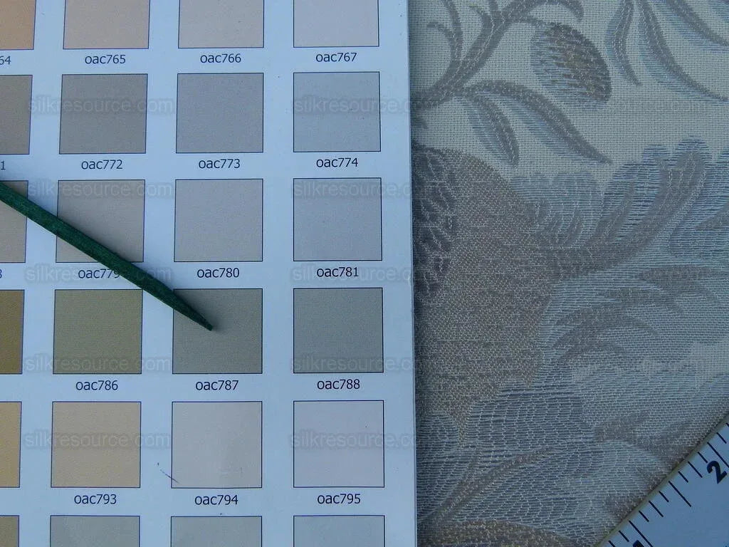 Scalamandre Padua Beige/taupe Pomegranate Rose Botanical Woven Tapestry MSRP USD 364/y