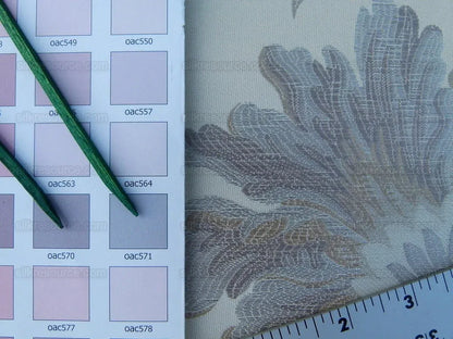 Scalamandre Padua Beige/taupe Pomegranate Rose Botanical Woven Tapestry MSRP USD 364/y