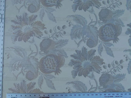 Scalamandre Padua Beige/taupe Pomegranate Rose Botanical Woven Tapestry MSRP USD 364/y