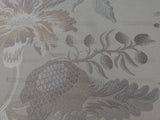 Scalamandre Grey Watkins Padua Beige Taupe Pomegranate Rose Botanical Woven Tapestry MSRP USD 364/y