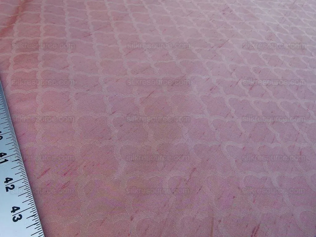 Scalamandre Bangalore Salmon 100% Silk Damask Fish Scale MSRP