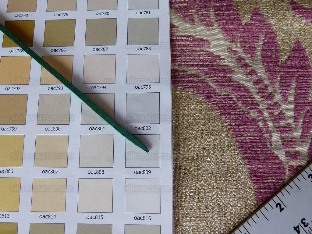 Scalamandre Trinandot Strawberry Pink Renaissance Damask Super Heavy! Tapestry MSRP USD 204/y