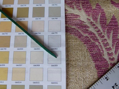 Scalamandre Trinandot Strawberry Pink Renaissance Damask Super Heavy! Tapestry MSRP USD 204/y