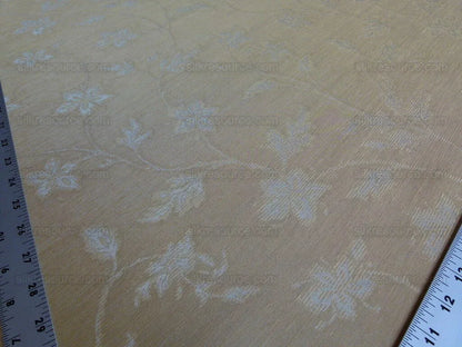 By Yard Scalamandre Serene Semi Sheer Silk Champagne Gold Silk Organza Old World Weavers MSRP USD 168/y