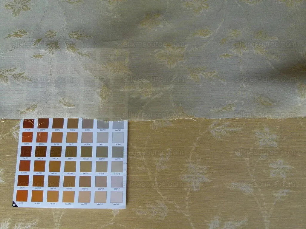 By Yard Scalamandre Serene Semi Sheer Silk Champagne Gold Silk Organza Old World Weavers MSRP USD 168/y