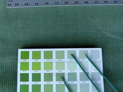 7y Scalamandre Strie Amboise Hunter Green Thick Lush MSRP USD 124/Y