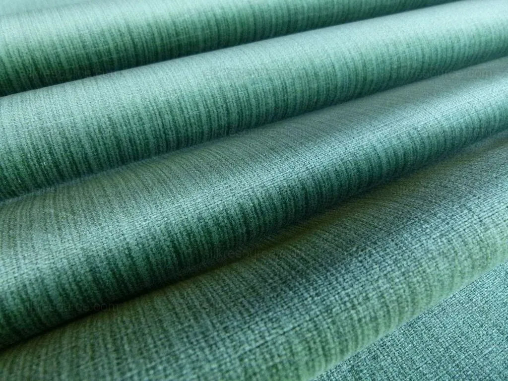 7y Scalamandre Strie Amboise Hunter Green Thick Lush MSRP USD 124/Y