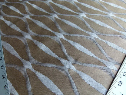 Bty Scalamandre Helena Fh Grey Pewter Modern Velvet MSRP USD 164/Y