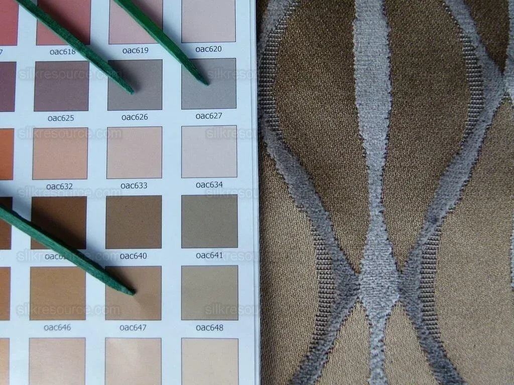 Bty Scalamandre Helena Fh Grey Pewter Modern Velvet MSRP USD 164/Y